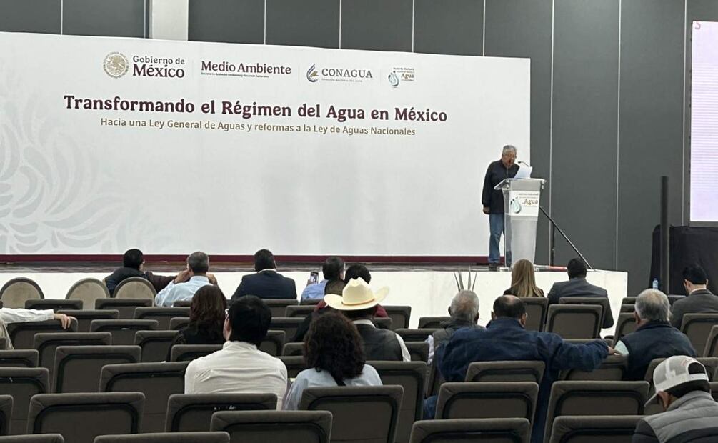 Foro “Transformando el Régimen de agua en México” (12/02/2025). Foto: Especial