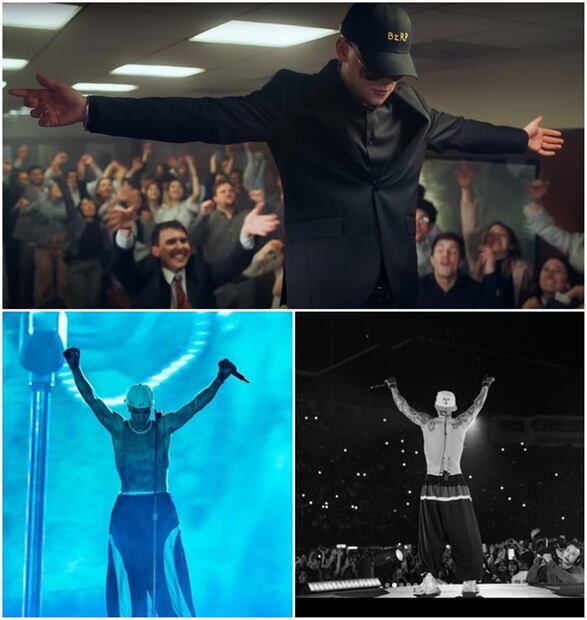 Bizarrap y Justin Bieber. Fotos: Captura de YouTube @Bizarrap e Instagram @justinbieber
