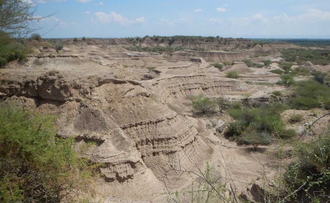 El yacimiento de Omo Kibish, Etiopía, donde fueron descubiertos los restos de Homo sapiens en 1967. Foto: AFP PHOTO /Celine VIDAL/UNIVERSITY OF CAMBRIDGE