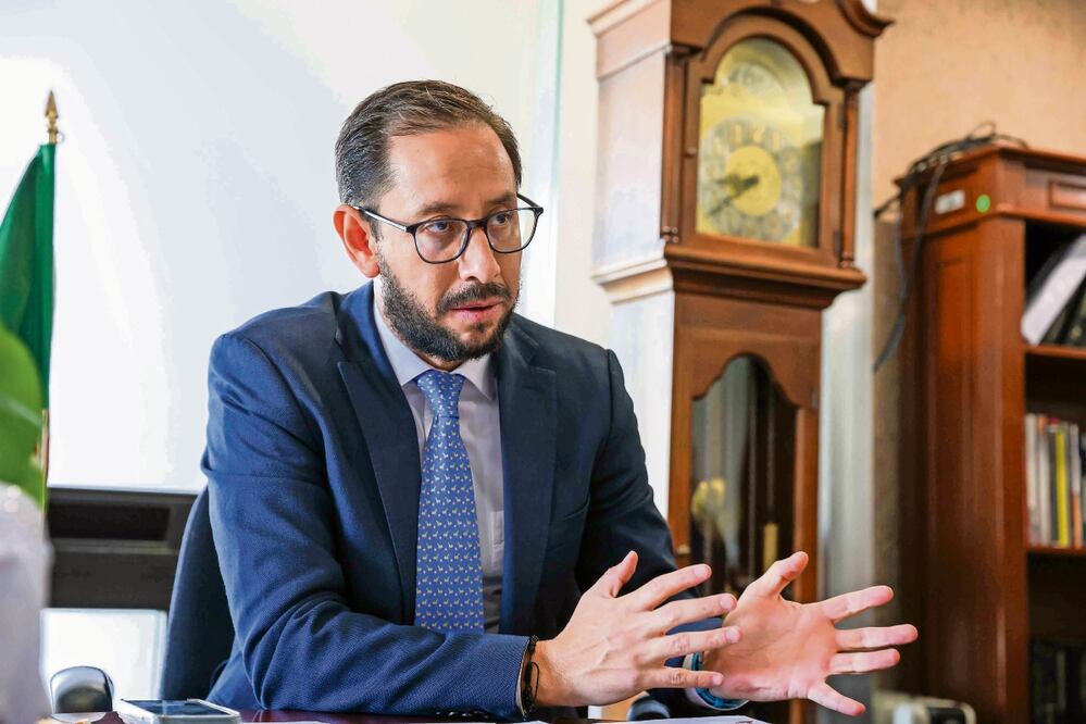 Gari Gevijoar Flores, administrador General de Recaudación piensa que las declaraciones de personas físicasa tendrán un crecimiento de 9% anual. Foto: Diego Simón / EL UNIVERSAL