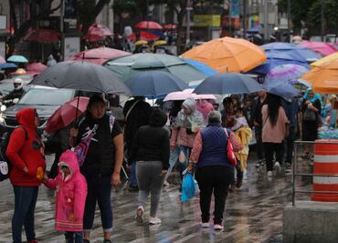 Clima CDMX 13 de julio: Calor por la mañana y lluvias por la tarde; se prevé granizo, vientos fuertes y chubascos