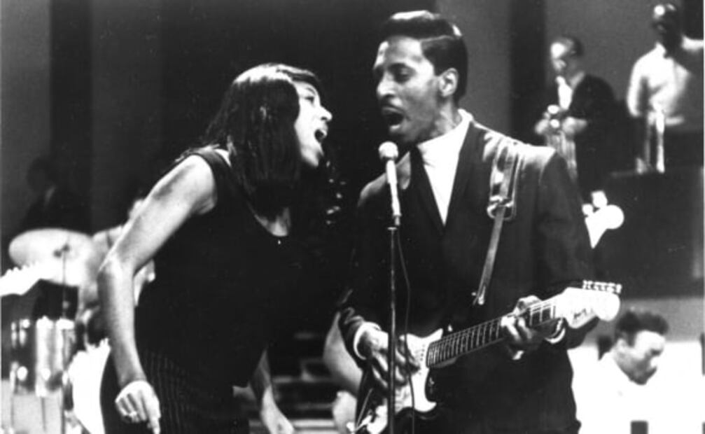 Tina e Ike Turner. Foto: Archivo.
