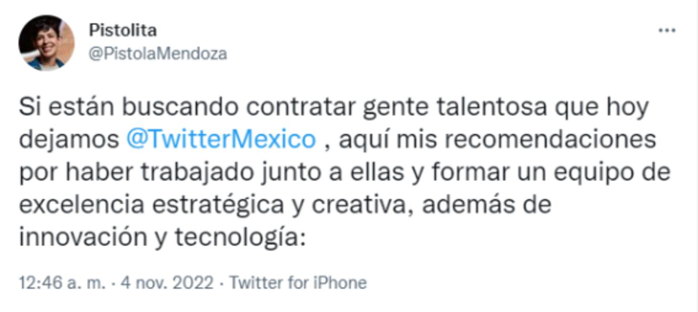 Elon Musk despide a trabajadores de Twitter México 