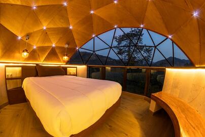 Zacatlán: cuánto cuesta una noche en el glamping  Kuppel Camp