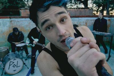 Pol Granch de "Élite" abrió el concierto de Reik