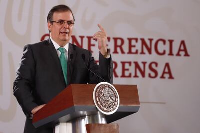 En dos meses se redujo llegada de migrantes de 144 mil a 87 mil: Ebrard