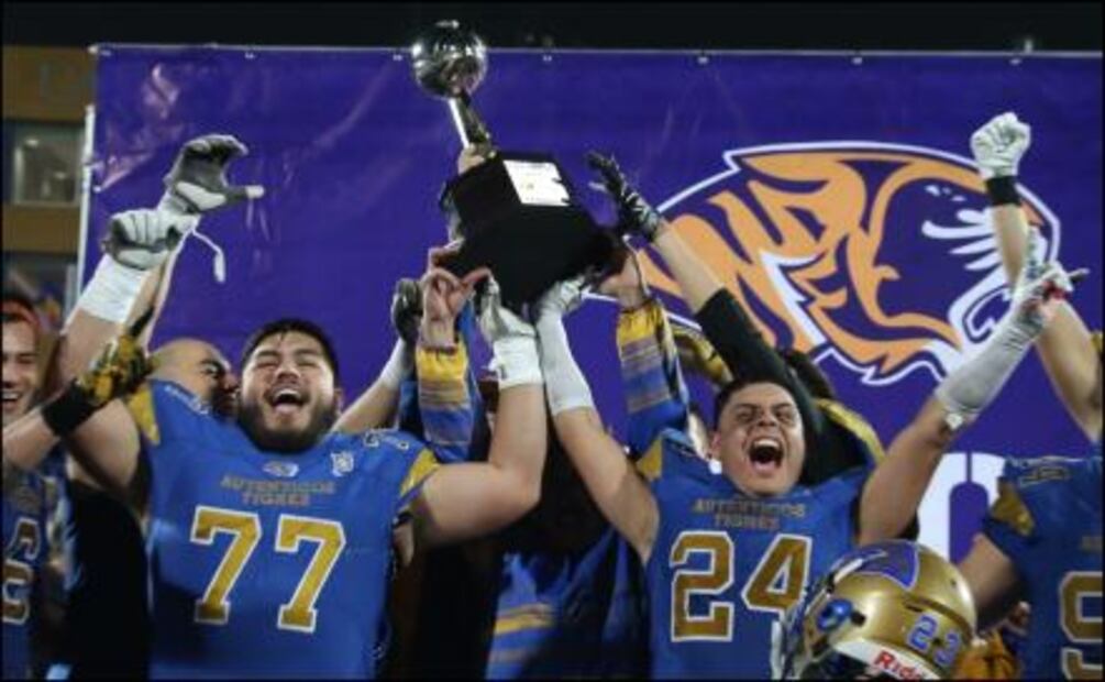 Auténticos Tigres, nuevos campeones de la ONEFA