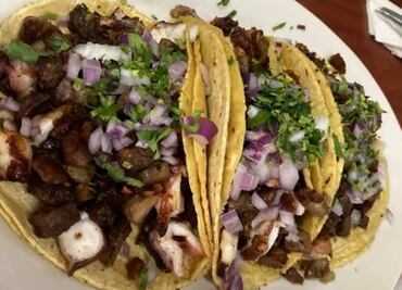 Tacos de suadero y pulpo, la creación chilanga salida del océano