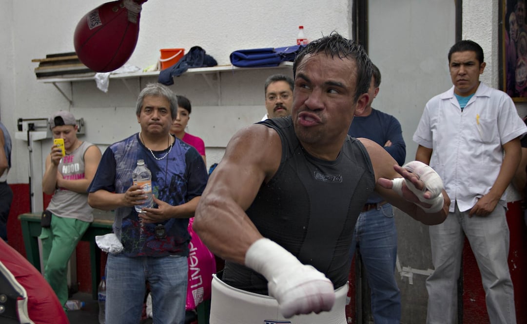 Juan Manuel Márquez en un entrenamiento - FOTO: Imago7
