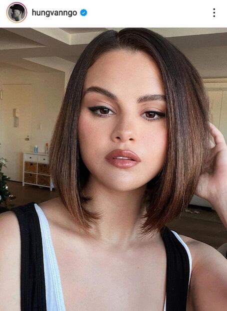 Selena Gomez luce el corte más sofisticado y glamuroso de la temporada 