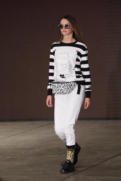 MBFWMx: Anuar Layón presenta colección en colaboración con Los Simpson