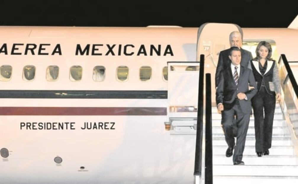 Comitiva de Peña Nieto bebió 746 botellas de alcohol a bordo del avión presidencial 