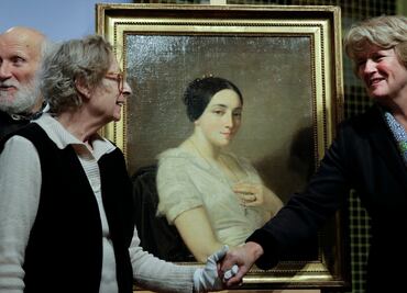 Devuelven a dueños legítimos pintura saqueada por nazis