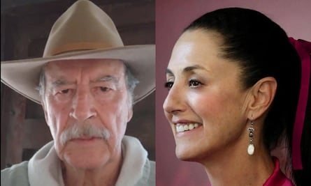 Vicente Fox pide a Claudia Sheinbaum deslindarse de AMLO "por corrupto" y separarse de la contienda electoral