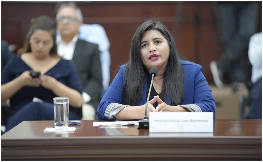 Mónica Cecilia Luna Barrientos formó parte de la terna propuesta por el gobernador del estado. Foto: Especial