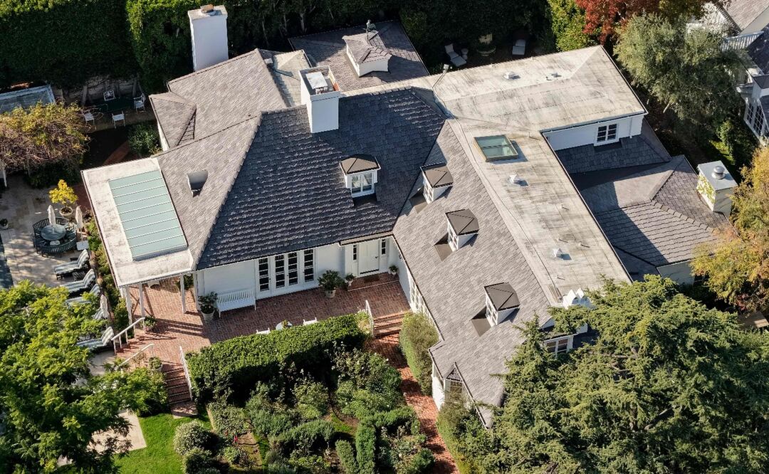 Vista aérea de la casa del director Rob Reiner.
FOTO: Foto de MARIO TAMA / GETTY IMAGES NORTH AMERICA / Getty Images vía AFP.