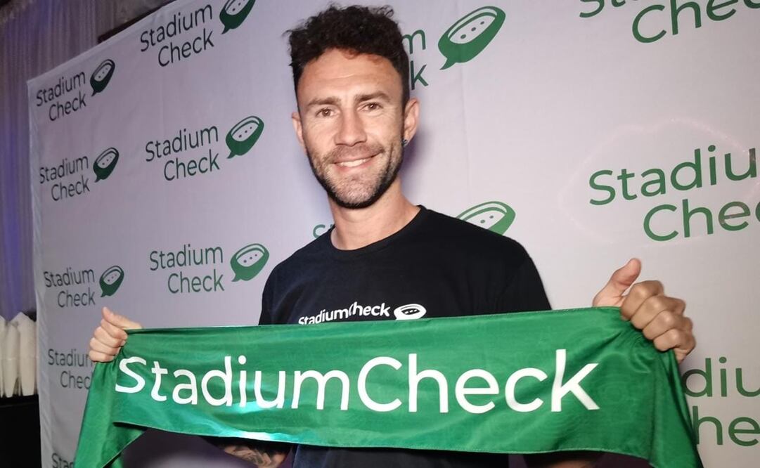 Miguel Layún en la presentación de su nueva app - FOTO: Leobardo Vázquez / El Universal