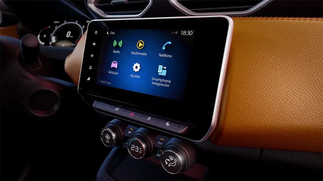 La Nissan Magnite 2025 es compatible con AppleCar y Android Auto como parte de su conectividad. Foto: Nissan México