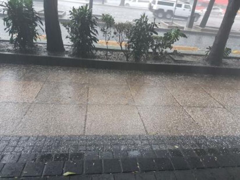 Graniza en Iztapalapa; llueve en otras 3 delegaciones