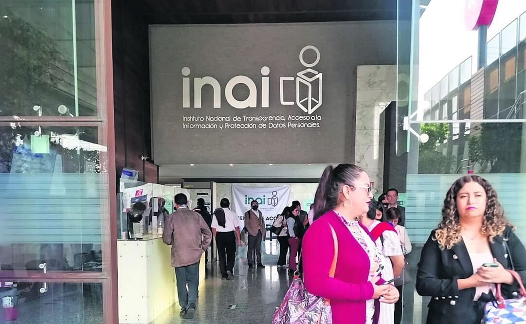 El Inai tiene más de 800 recursos sin solución en perjucio de los interesados, Foto: Humberto Huerta / EL UNIVERSAL