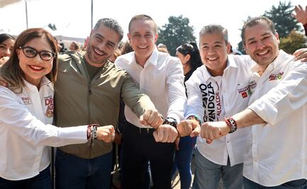 Adrián Rubalcava y Omar García Harfuch coinciden en que trabajo conjunto permite lograr buenos resultados