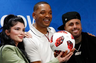 Nicky Jam y Will Smith ambientarán show final de Rusia 2018
