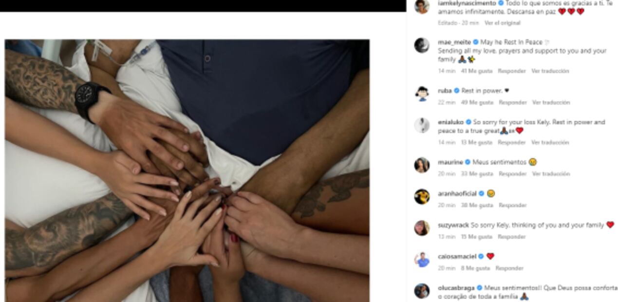 El emotivo mensaje de la hija de Pelé: "Todo lo que somos es por ti. Descansa en paz" 