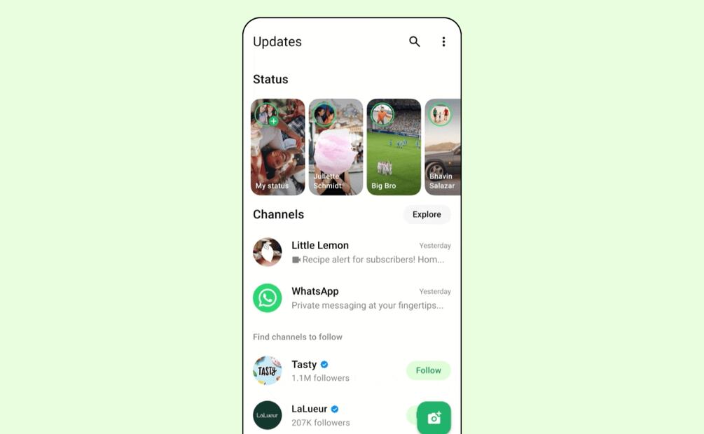 WhatsApp permitirá cobrar por suscripciones en canales. Imagen: WhatsApp