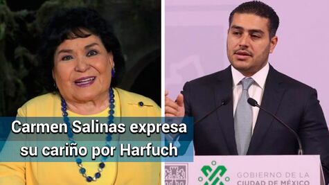 Conozco a Omar García Harfuch desde bebé: Carmen Salinas