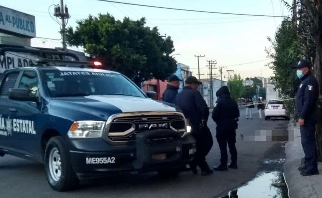 Agentes acordonaron el sitio de una de las agresiones a tiros.  Foto: Especial