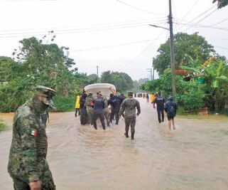 Desborde de río deja 2 mil casas afectadas