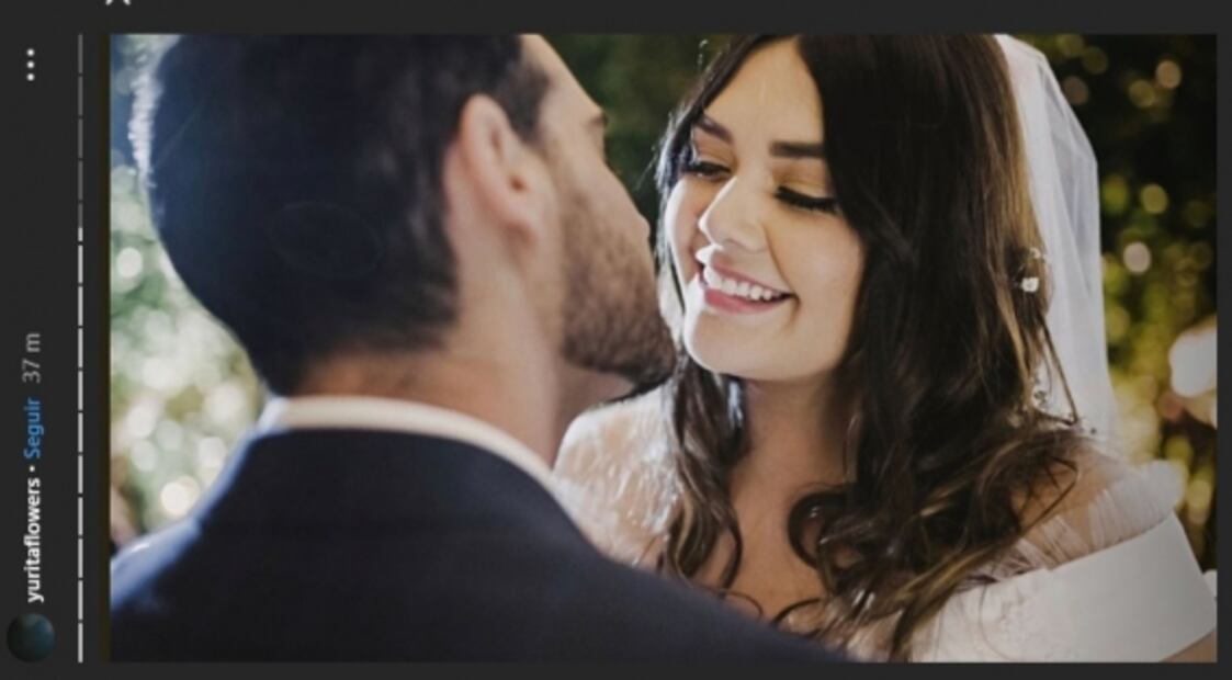 Yuridia comparte románticas fotos de su boda
