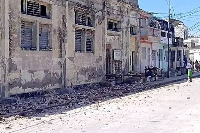 VIDEOS: Reportan daños en Cuba a consecuencia de terremotos