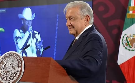 AMLO dedica “Ya Supérame”, de Grupo Firme, a sus adversarios que “todavía no se reponen del 2 de junio"