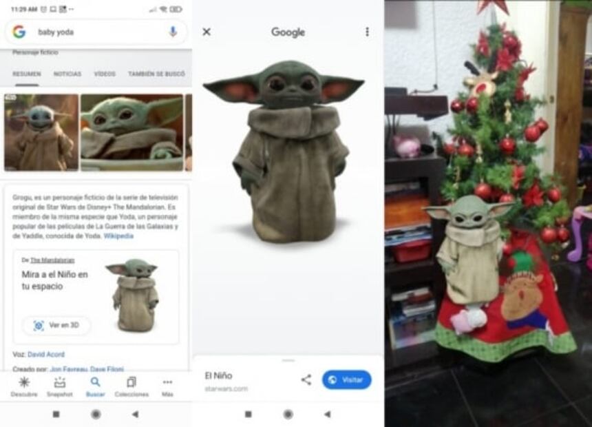 Baby Yoda: así puedes tenerlo en tu casa con realidad aumentada