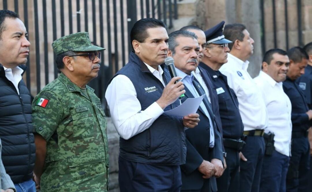 El gobernador enfatizó que no van a permitir que los ciudadanos de Morelia queden secuestrados por las perversas actividades de los delincuentes. Foto:Especial 