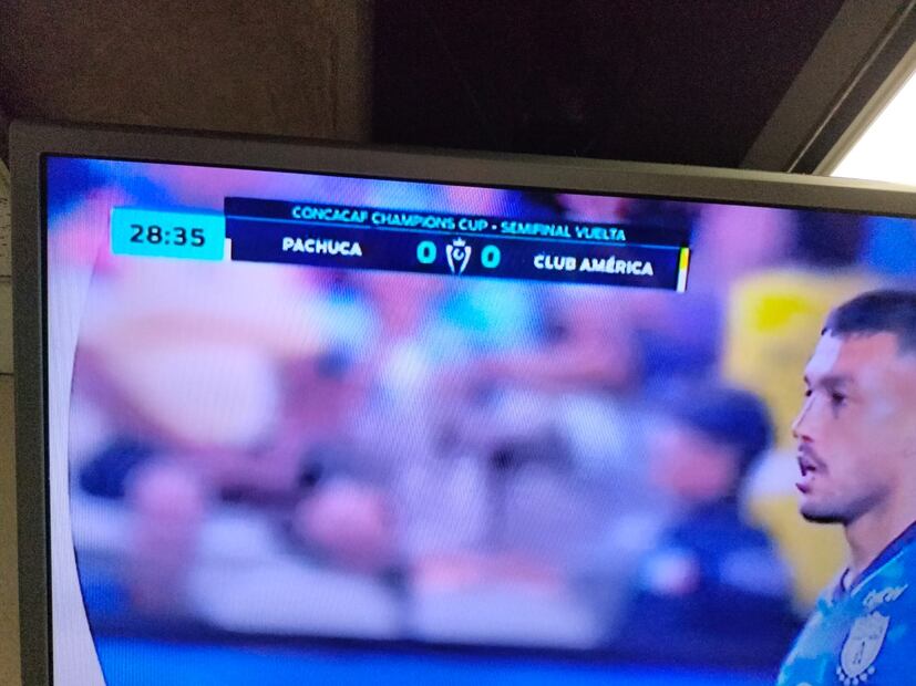El marcador del partido entre Pachuca y América quitó los tres goles que ya se habían anotado - Foto: EL UNIVERSAL