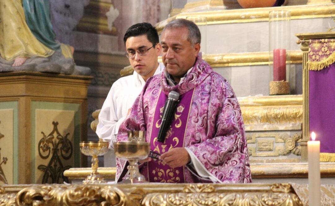 José Martín Lara Becerril, vocero y vicario General de la Diócesis de Querétaro. Foto: Archivo / EL UNIVERSAL