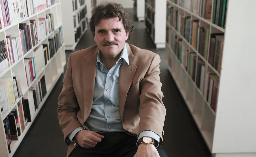 El escritor Enrique Serna. Foto: Alejandra Leyva/EL UNIVERSAL.