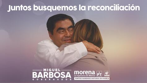 Reprueban en redes propaganda con abrazo de Barbosa