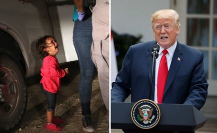 Casa Blanca acusa a demócratas y a medios de explotar foto de niña hondureña