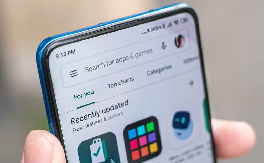  Google Play Store. Foto: Unsplash