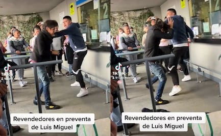 ¡Todo por un concierto! Captan pelea en taquillas de la Arena CDMX por boletos de Luis Miguel
