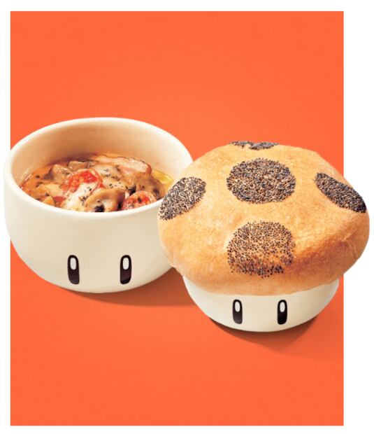 El parque temático de Mario Bros tiene la comida más divertida
