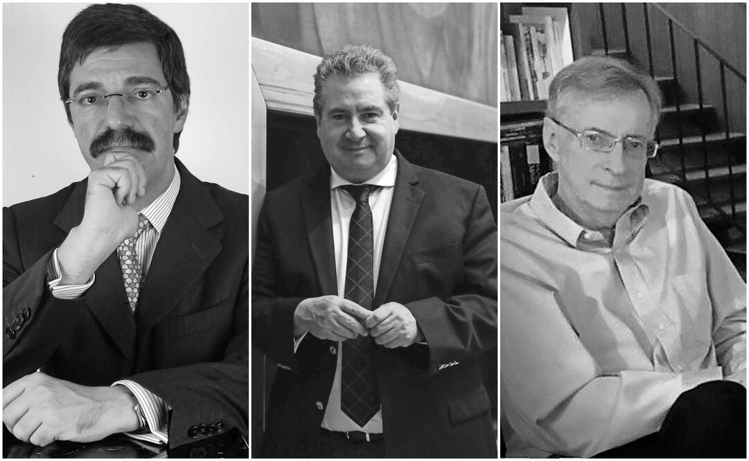 1.- Gabriel Guerra (Analista Político) 2.- Leonardo Curzio (Analista Político) 3.- José Antonio Crespo (Analista Político)
