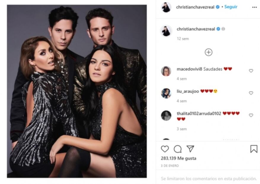 Christian Chávez acusa "censura" en concierto de RBD para TV abierta