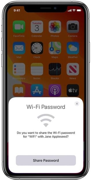 Cómo compartir contraseñas de WiFi entre celulares