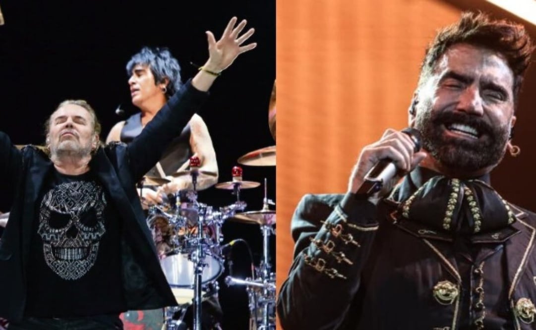 Maná y Alejandro Fernández tendrán concierto gratuito como parte del Mundial 2026. Foto:  Carlos Mejía/EL UNIVERSAL Y Gabriel Pano/ EL UNIVERSAL