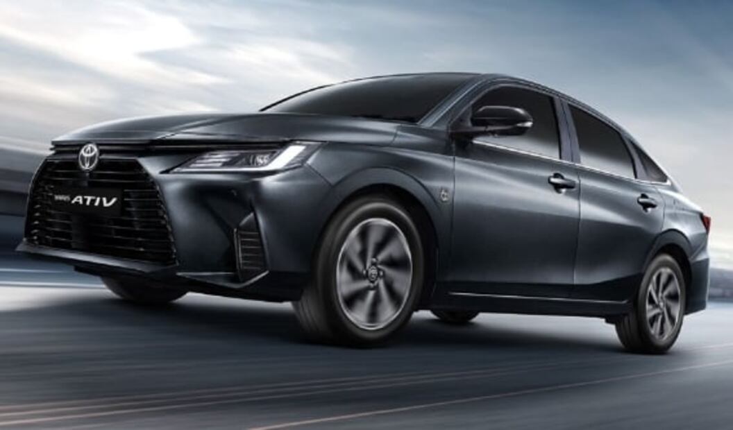 El nuevo Toyota Yaris Ativ que debutó en Tailandia podría llegar a México