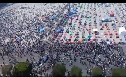 Padre José de Jesús Aguilar exhibe manifestación de FRENAAA desde la Catedral